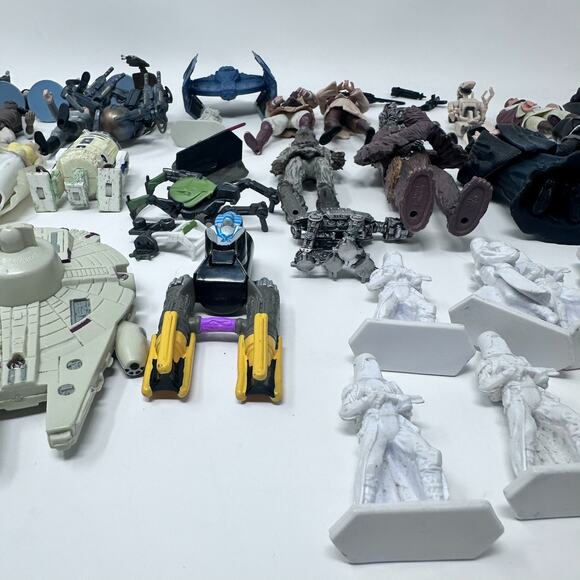 Vintage Star Wars Figurines Lot 90s Kenner Hasbro Collectible Toys Action Figure - Picture 11 of 16